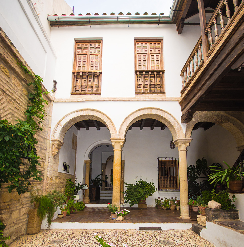 Fotografía patio interior